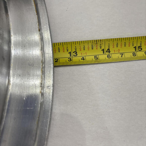 Vintage U.S.N. Aluminum Serving Platter, Enlisted Serving Platter WWII US Navy - Picture 4 of 10